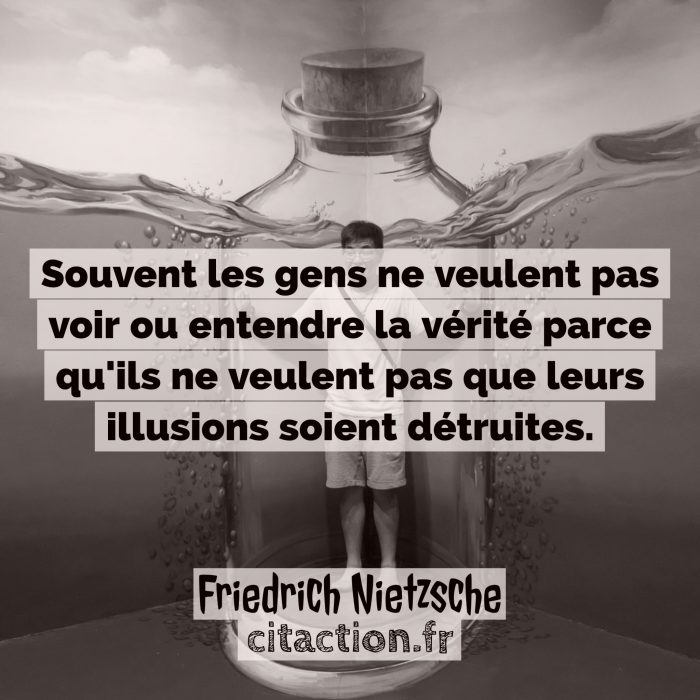 Souvent Les Gens Ne Veulent Pas Voir Ou Entendre La Vérité Parce Quils Ne Veulent Pas Que Leurs 